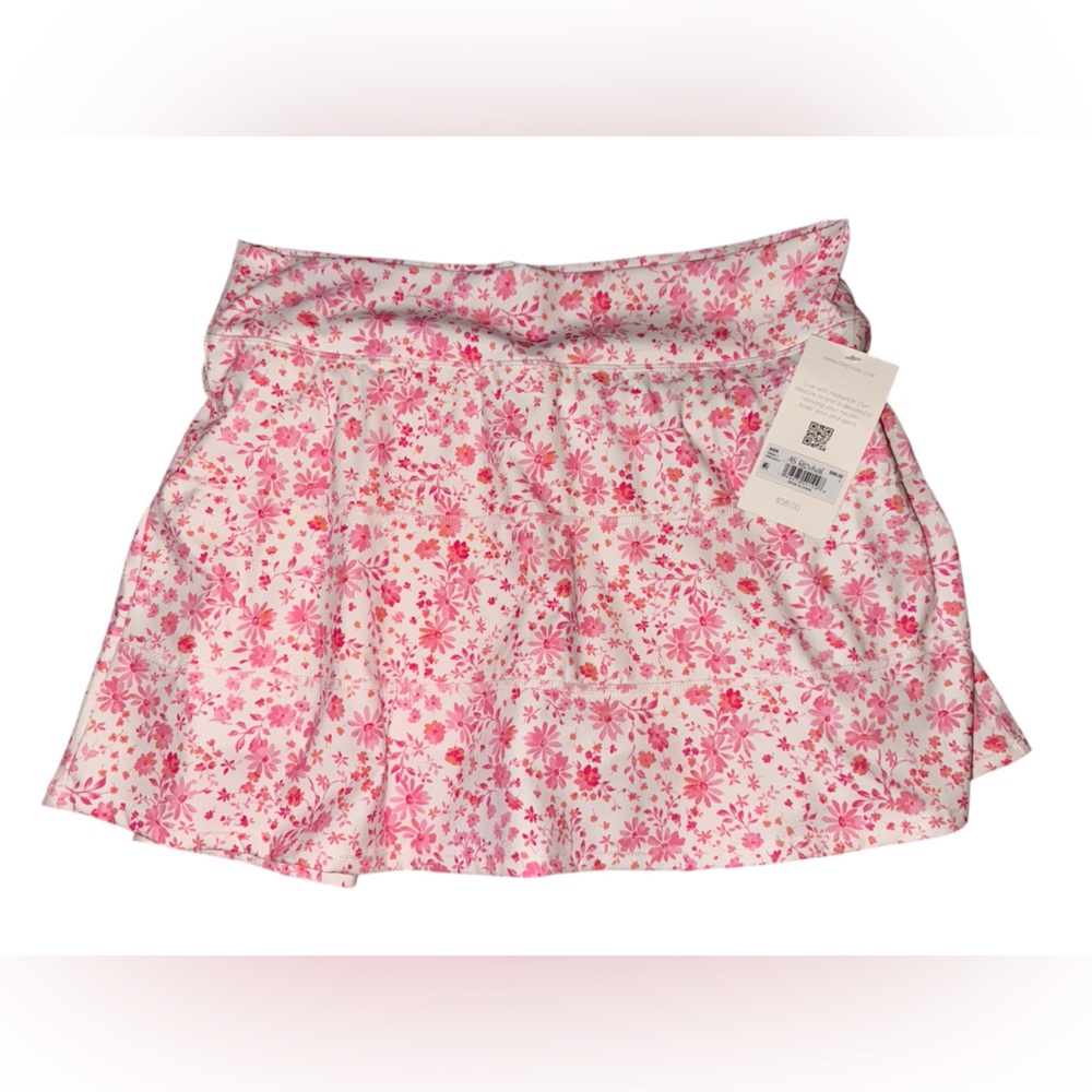 Altar'd State Pink Floral Skort
